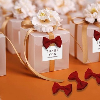 Thời Trang Mini Nơ Ruy Băng Cà Vạt Nhỏ Satin Ruy Băng Nơ May Thủ Công Nơ DIY May Trang Trí