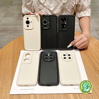 Ốp Lưng Đơn Giản Cho OPPO Reno 10 5G 9 Pro 6 5 4 5G 5Z 4Z 8T 8Z 7Z 7 8 Lite A35 A15s A53s A31 A9 A7 A5s A3s A12 A5 2020 A92 A72 A52 A77 2022 A78 Bao Sang Trọng Vỏ điện thoại TPU chống sốc