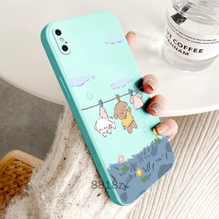 ốp lưng iphone x xs xr xs max Ốp Điện Thoại tpu silicone Mềm Chống Rơi Vỡ In Hình Dễ Thương Kèm Dây Đeo Cho iphone x xs xr xs max