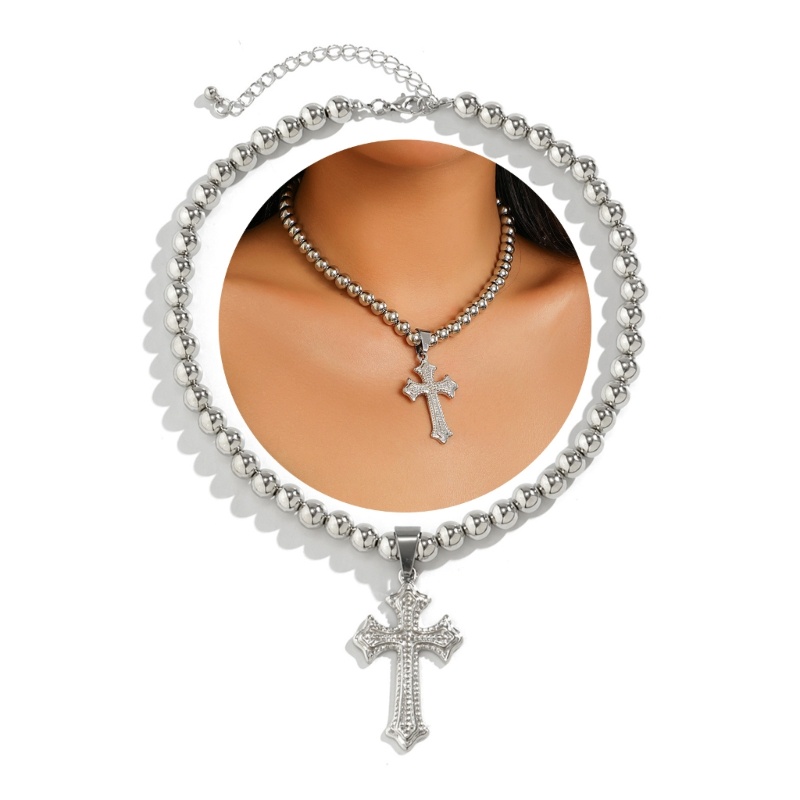 IOR Choker thời trang vintage hạt - Phù hợp cho sự kiện tôn giáo