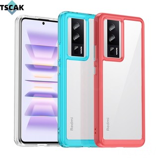 Ốp Điện Thoại Trong Suốt Chống Sốc Nhiều Màu Sắc Cho redmi k60 ultra k60 k50 pro