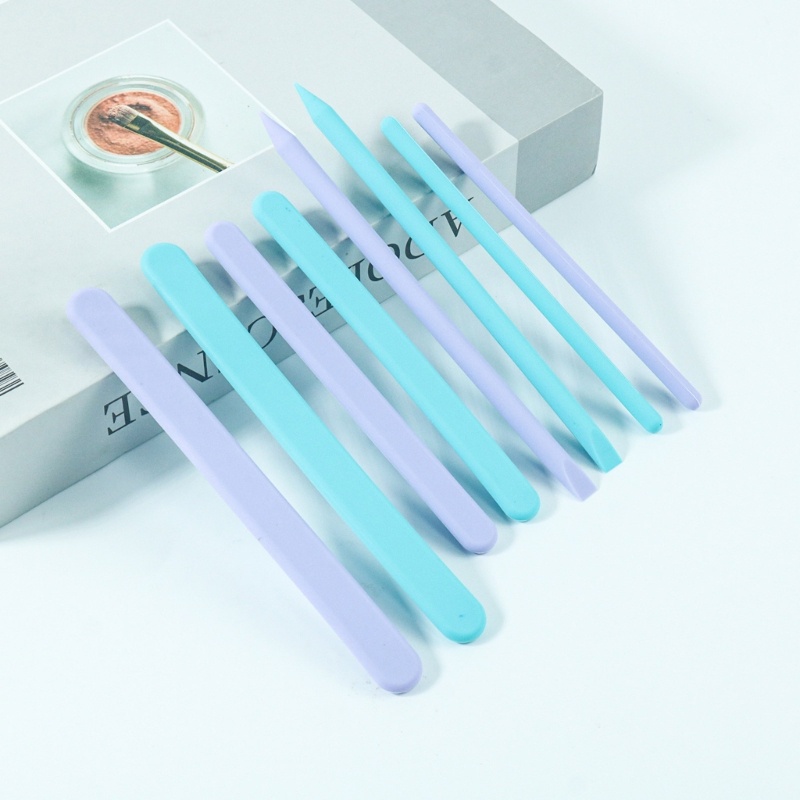 BTM Silicone Khuấy Dính Khuấy Thanh Khuấy Sơn Lỏng Epoxy Trộn Khuấy Cho Thủ Công DIY