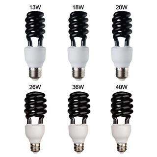 THEHOMECO UV Black Light, AC 220V 13-40W Đèn LED xoắn ốc, Bóng đèn CFL tiết kiệm năng lượng cực tím huỳnh quang bẫy côn trùng