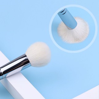Cọ Đánh Phấn Má Hồng Gợn Sóng Lông Mềm Và Không Gây Kích Ứng Đỉnh Cao Màu Trắng Mới