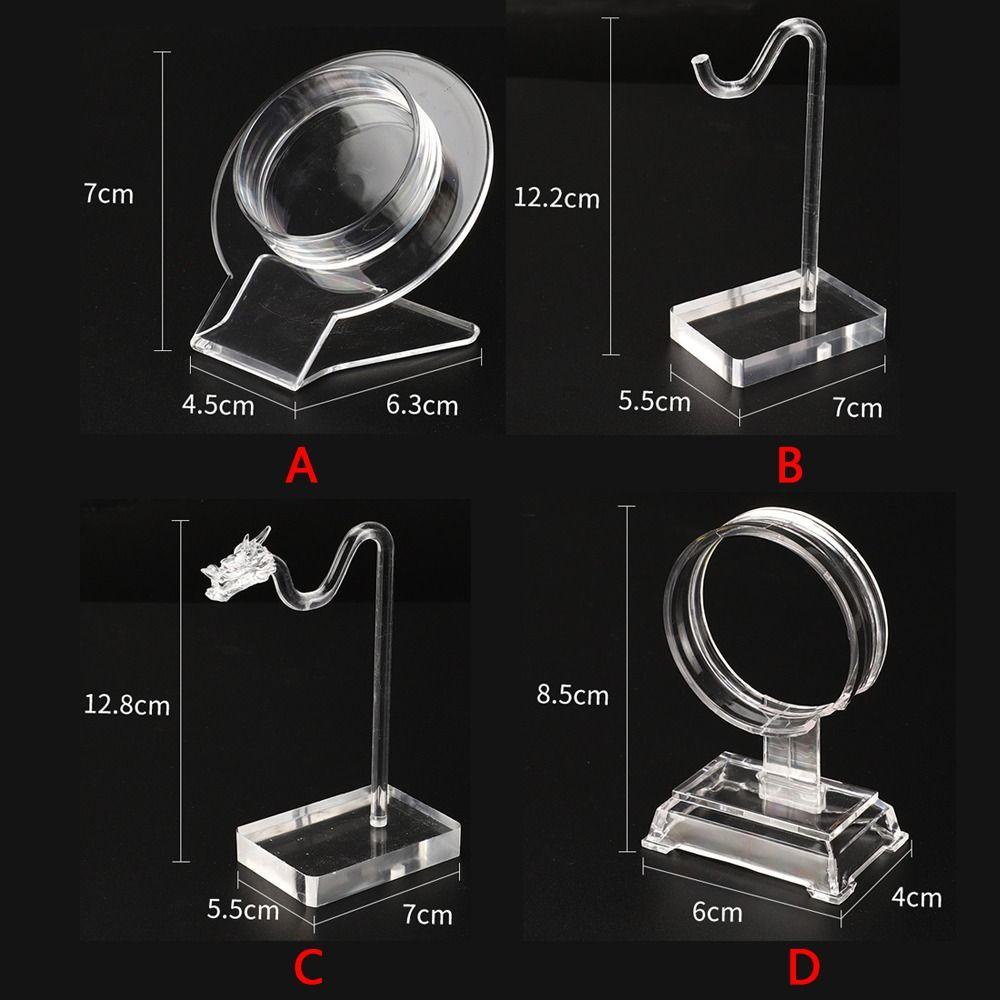 Giá trưng bày vòng tay ICUCKO, Giá đỡ sắp xếp vòng tay Acrylic tiện lợi, Đạo cụ trưng bày sáng tạo bền bỉ