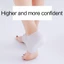 Đệm Gót Chân MONOSTYLE, Đế Lót 2-6cm Chiều Cao Đàn Hồi Tăng Đế, Plantar Fasciitis Unisex Gel Vô Hình Miếng Lót Gót Chân