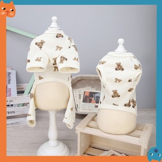 Mới Gấu Nhỏ Quần Áo Thú Cưng Chó Bốn Chân Đồ Nội Thất Gia Đình Thú Cưng Chó Tank Top Thú Cưng Bốn Chân Đồ Nội Thất Gia Đình Quần Áo Thú Cưng Quần Áo Mèo