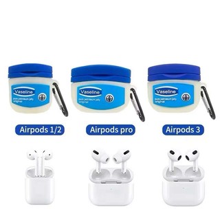 Mới Vỏ Bảo Vệ Hộp Sạc Tai Nghe airpods pro 1 2 3 1 2 Bằng Silicon Họa Tiết Hoạt Hình vaseline Dễ Thương