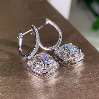 Bông Tai Mạ Bạc 925 Thiết Kế Đơn Giản Thời Trang Cho Nữ