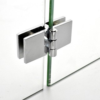 Kẹp Cửa Kính Bằng Kẽm Xoay 90 Độ 180 Độ Siêu Bền Tiện Dụng Cho Nhà Tắm / Nội Thất