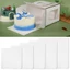 ICUCKO 10 Cái / bộ Đế Cakeboard, Dụng Cụ Làm Bánh Miếng Lót Chống Mỡ Bảng Bánh Tông, Tiệc Sinh Nhật Đám Cưới Vuông 4 6 8 10 12 Inch Đĩa Bánh