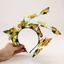 Vòng Hoa Bướm JVSUB, Vòng Hoa Phát Sáng LED Chống Đỡ Bướm Cô Dâu Tiaras, Phụ Kiện Tóc Cưới Mũ Trang Trí Nhiều Màu Sắc Bướm Tóc