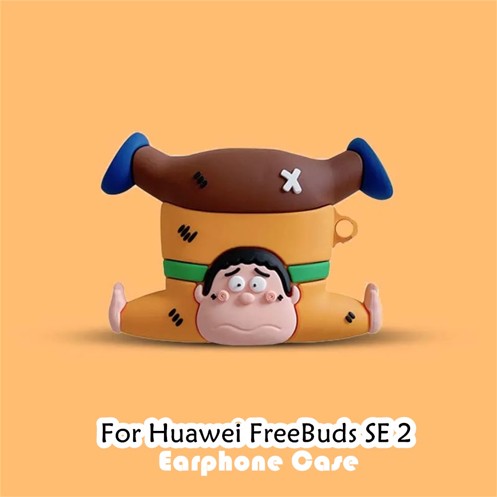 [Ngôi sao tương lai] Dành cho Ốp lưng Huawei FreeBuds SE 2 Vỏ tai nghe silicon mềm hoạt hình đơn giản NO.2