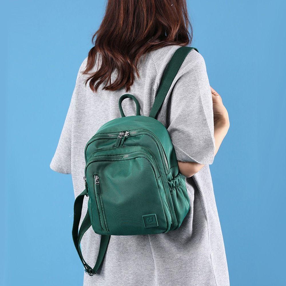 Ba lô du lịch GUSTAVA, Ba lô đeo vai nhẹ màu trơn, Ba lô cầm tay Mini chống nước dung tích lớn Túi đi học dành cho học sinh