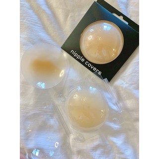 Set 2 Miếng Dán Ngực Nhiệt Tự Thân Silicon Siêu Mỏng Không Keo,Dán Ti Siêu Bám