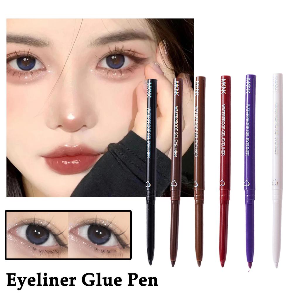 Bút Kẻ Mắt Dạng Gel Siêu Mỏng Mềm Mịn Lâu Trôi Không Thấm Nước