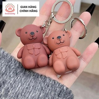 (Hàng mới về) Son Kem Little Bear ART VALUE Móc Khóa Gấu Xinh Xắn Hot Trend Bền Màu, Lâu Trôi - Nội Địa Trung
