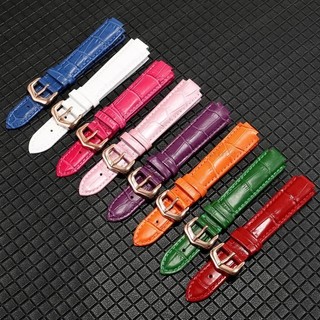 Dây Đeo Đồng Hồ Bằng Da Bò Thật 14mm 16mm 18mm 20mm 22mm Cho Cartier