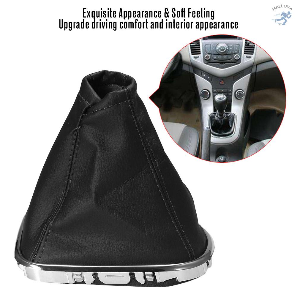 Bao Da PU Chống Bụi Cho Cần Số Xe Hơi Chevrolet Cruze 2008-2012 (Không Cần Nút Bên Ngoài Cần Gạt Số) Hall-109