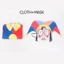 2 Cái / bộ The Amazing Digital Circus cosplay Vải Dangle Jax Kinger Pomni Mặt nạ jumpsuits Trang phục dự tiệc Halloween