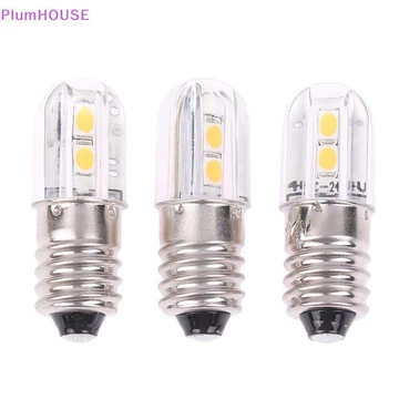 PlumHOUSE E10 Bóng Đèn Led 6V 12V 24V Nâng Cấp Bóng Đèn 4LED Thay Thế Cho Đèn Pin Đèn Báo Bóng Đèn Pha Động Cơ Bóng Đèn LED VN