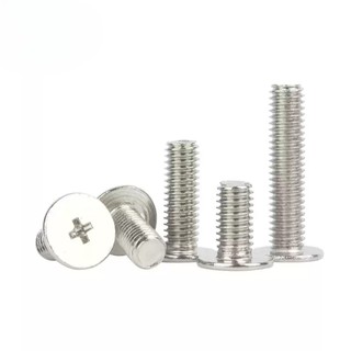 ((LLY) Ốc vít mạ niken  đầu pake dẹp mỏng phẳng/Ốc vít Máy tính * L: 2-12mm (RM-VN-1)