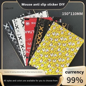Cminyp 15 * 11cm DIY Chống Trơn Trượt Chơi Game Không Dây Phong Cách Đa Năng Miếng Dán Chuột Chống Mồ Hôi Chuột Cầm Băng Chống Mài Mòn PC Để Bàn Laptop Glory