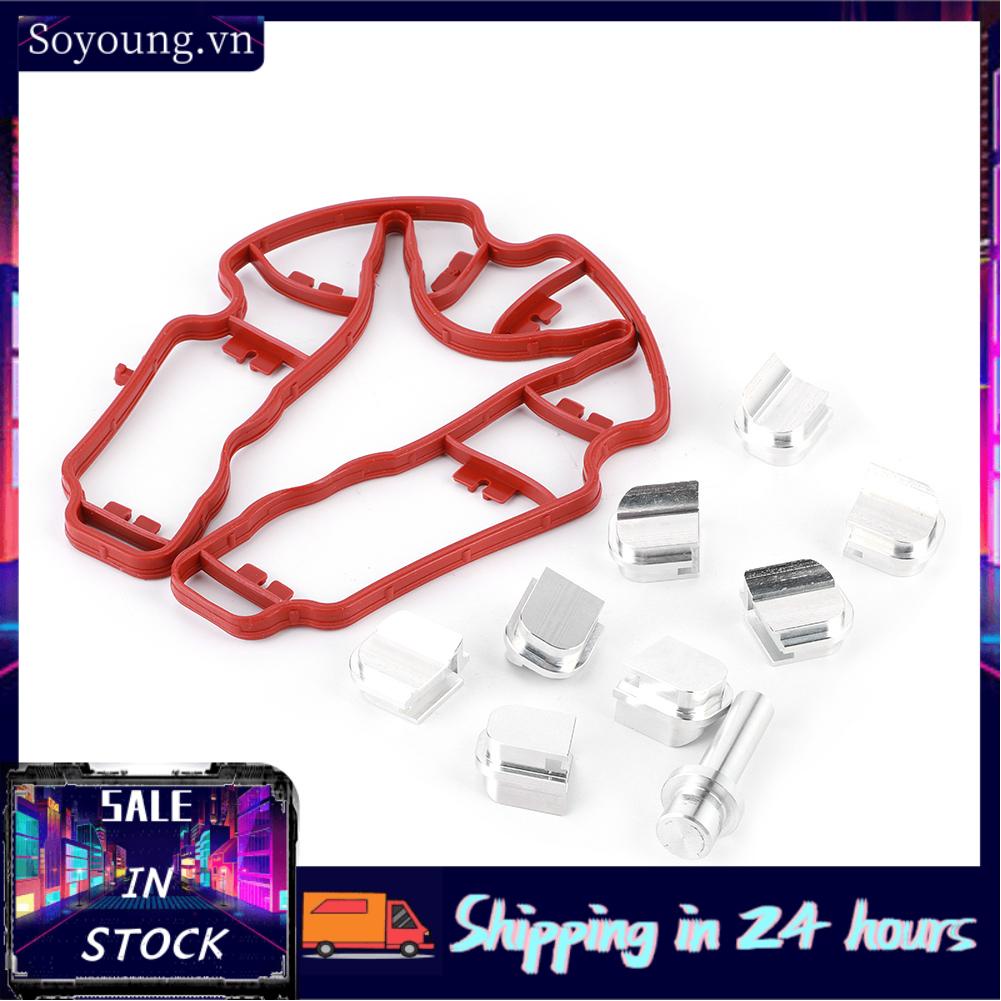 Soyoung Aluminium Alloy Intake Manifold Delete Kit Runner Flap Fit for