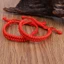 Vòng Đeo Tay Dây Bện nylon Đỏ May Mắn / Vòng Tay Chuỗi Hạt Phượng Hoàng Thắt Nút Đơn Giản Thời Trang Phụ Kiện Trang Sức / Cặp Đôi