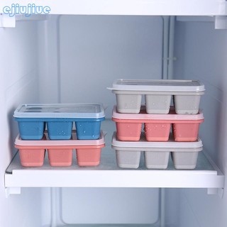 Khuôn Làm Đá Viên Bằng silicone Cấp Thực Phẩm Kèm Nắp Đậy Hình Vuông diy Dành Cho cocktail