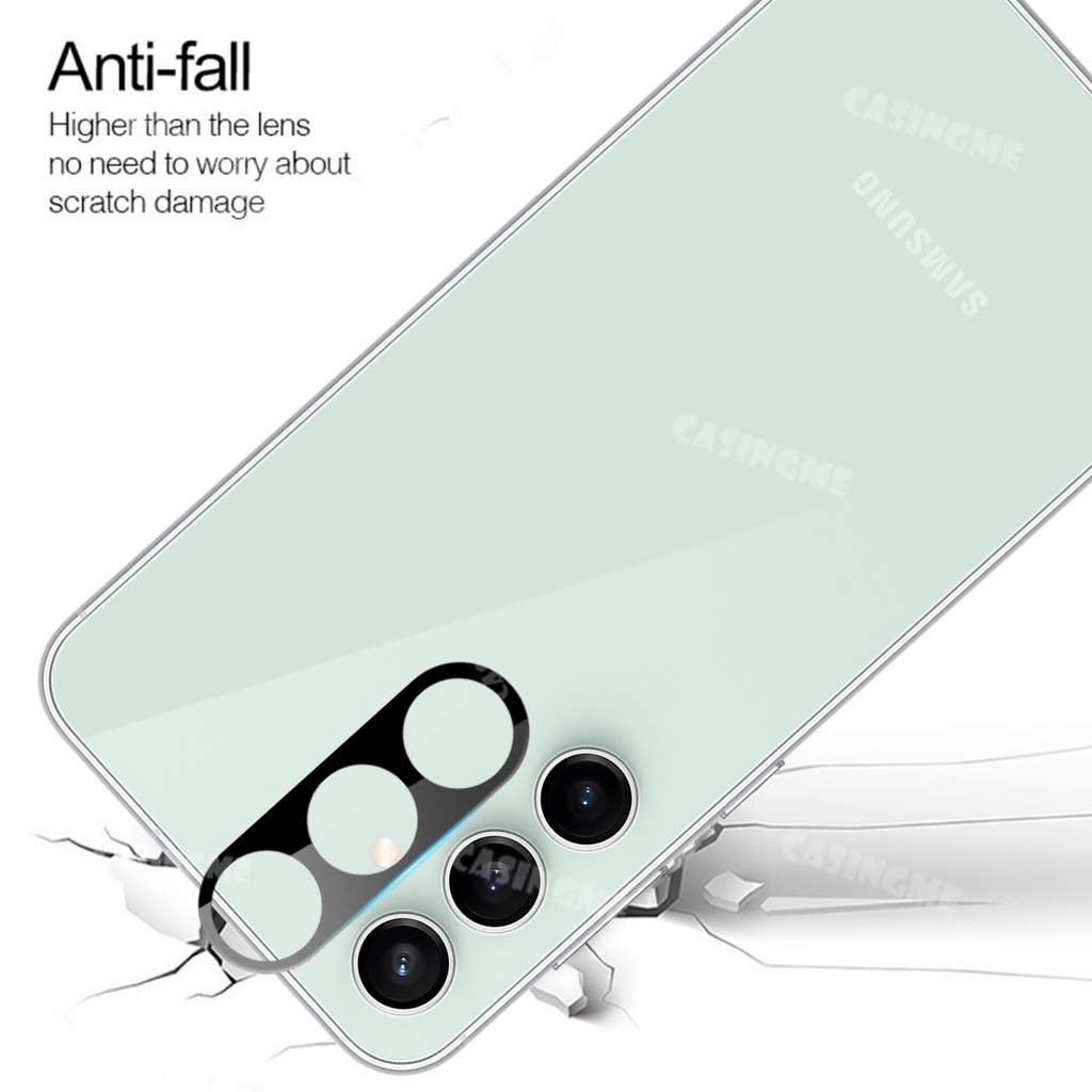 Samsung S24 FE 2024 Bảo hiểm toàn diện Ống kính máy ảnh 3D cho Samsung Galaxy S24FE S24 S 24 24S FE S24 Plus Ultra Phim bảo vệ máy ảnh Kính cường lực Full Cover Bảo vệ ống kính máy ảnh