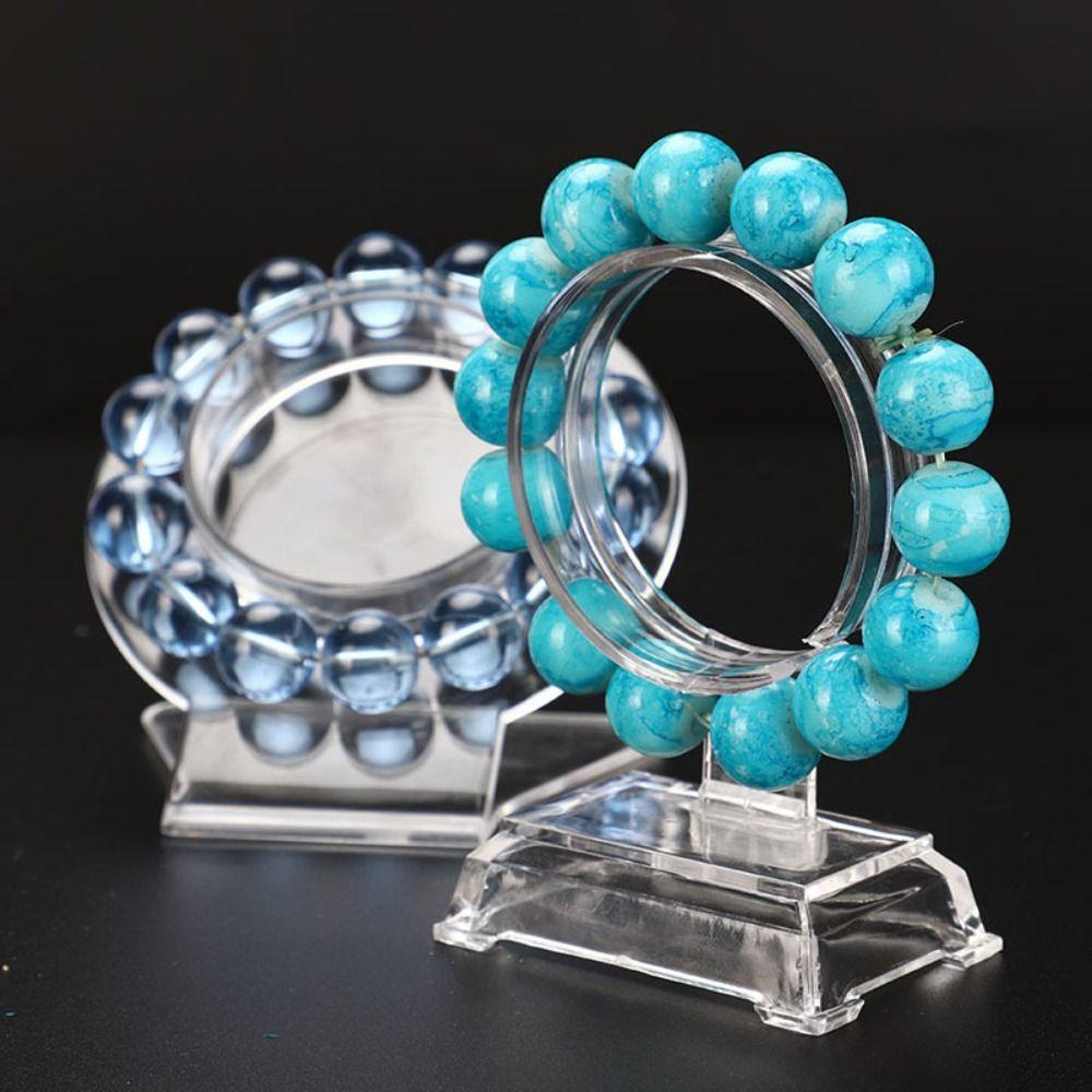 Giá trưng bày vòng tay ICUCKO, Giá đỡ sắp xếp vòng tay Acrylic tiện lợi, Đạo cụ trưng bày sáng tạo bền bỉ