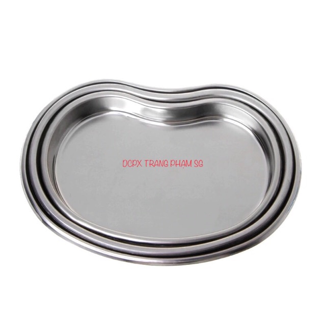 KHAY INOX HẠT ĐẬU 19cm ĐỰNG DỤNG CỤ Y TẾ | Dụng Cụ Phun Xăm