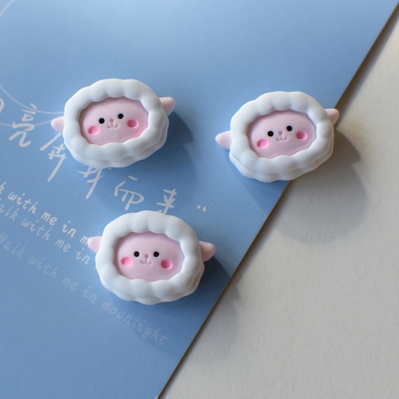 Phụ kiện khóa giày lỗ hoa gấu dễ thương Zhibixing crocs, dán tủ lạnh, vỏ điện thoại, trang trí xe hơi, mũ đội đầu, bông tai DIY vui nhộn