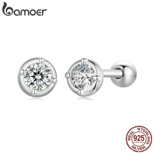 Bamoer Bông Tai Bạc 925 Thời Trang Nữ Tính MSE044