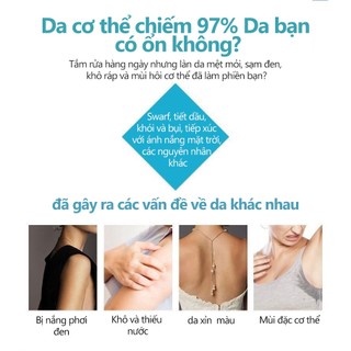 Sữa tắm trắng da tắm trắng sữa tắm trắng tẩy tế bào chết tẩy tế bào chết 250ml tẩy tế bào chết kiểm soát dầu để bảo vệ da nhạy cảm