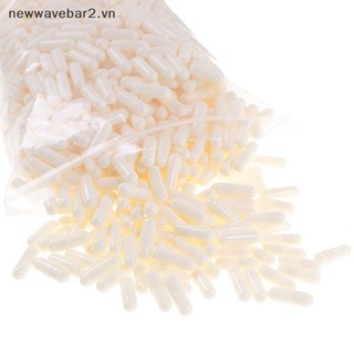 Set 1000 Viên Nang gela Rỗng Trong Suốt