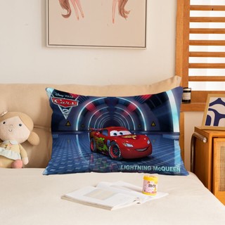 Vỏ gối hình chữ nhật cho ô tô Disney Pixar Vỏ gối bằng vải Polyester in một mặt Trang trí ghế Sofa tại nhà (Không có lõi)