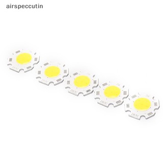 Airspeccutin Bộ 5 Chip Đèn led cob 3w dc9-10 Chất Lượng Cao
