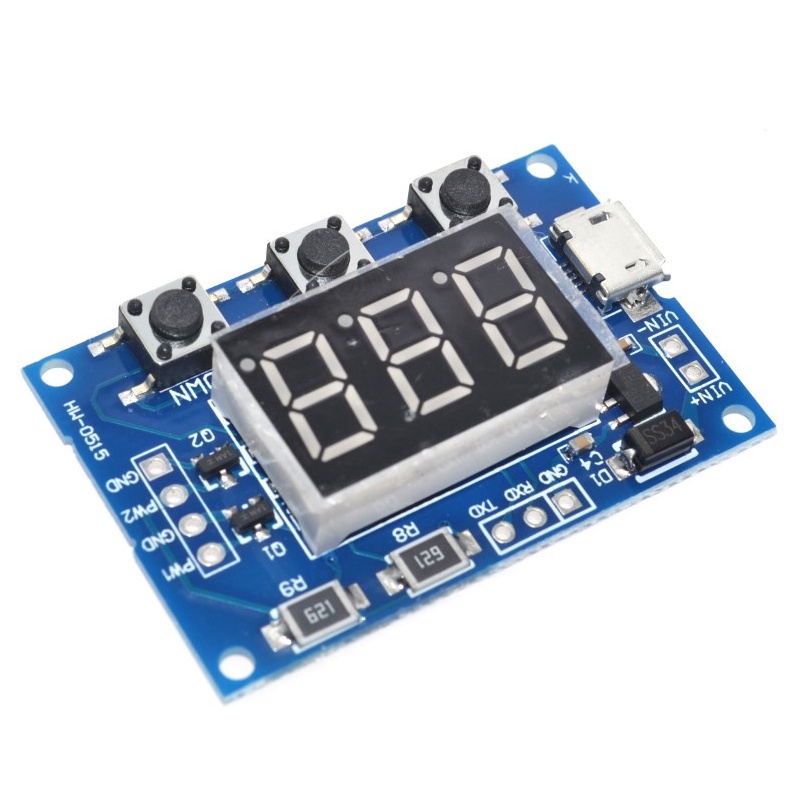 Mô-đun bảng tần số xung chu kỳ LED DC 5-30V Micro USB 5V nguồn điện độc ...