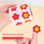 TOPTOOLCX 500 Cái / Cuộn Miếng Dán Khen ngợi, Phim Hoạt Hình Hoa Đỏ Mẫu Giáo Dán, Động Vật Tự Dính Bền Đẹp Sinh Viên Văn Phòng Phẩm Nhãn Dán Truyền Cảm Hứng