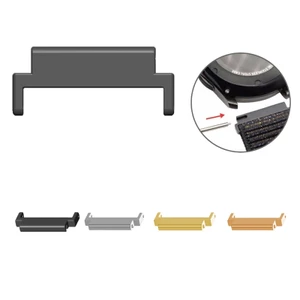 MOON Cho 18mm-20mm Dây Đeo Kim Loại Liên Kết Lugs Kết Nối Adapter Vòng Tay 1 Cặp