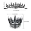 XGB Royal King Crowns Royal Crowns Hoàng tử Tiaras Halloween Trang phục Đạo cụ