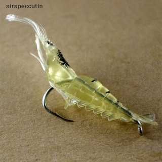 Airspecutin 1 Cái Mềm Có Móc 1.3g4cm Mềm Giun Giả Đường Chạy Mồi Giả Bionic Mồi Câu Cá Mồi Warbler Bass Mồi Câu Cá EN