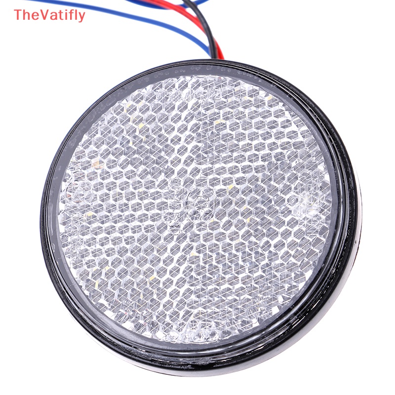 1 Đèn Phanh 24 Bóng led Hình Tròn Gắn Đuôi Xe Hơi / Xe Máy