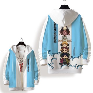Áo cosplay PS2Anime Demon Slayer unisex, thiết kế 3D thời trang, phù hợp plus size