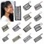 DELMER Nữ Lược Tóc, Đuôi Ngựa Barrettes Lười Co Giãn Chuối Kẹp, Dụng Cụ Tạo Kiểu Tóc Thời Trang Tóc Xoăn Dày Hai Mặt Vuốt Tóc Kẹp