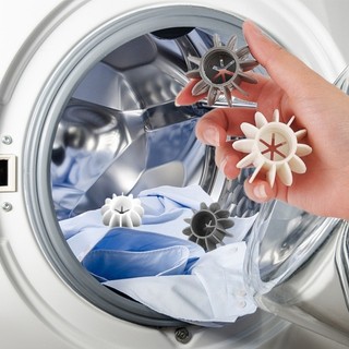 1 Bóng giặt mềm / Máy giặt Quần áo tăng ma sát Loại bỏ vết bẩn