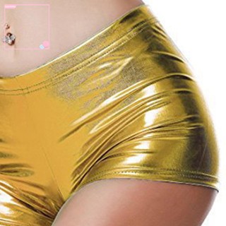 (Superbaby) Quần Short Giả Da Mini Dáng Ôm Nâng Mông Lưng Cao Thoáng Khí Gợi Cảm Mặc Hàng Ngày Cho Nữ Club Dance Club Đông Nam Á
