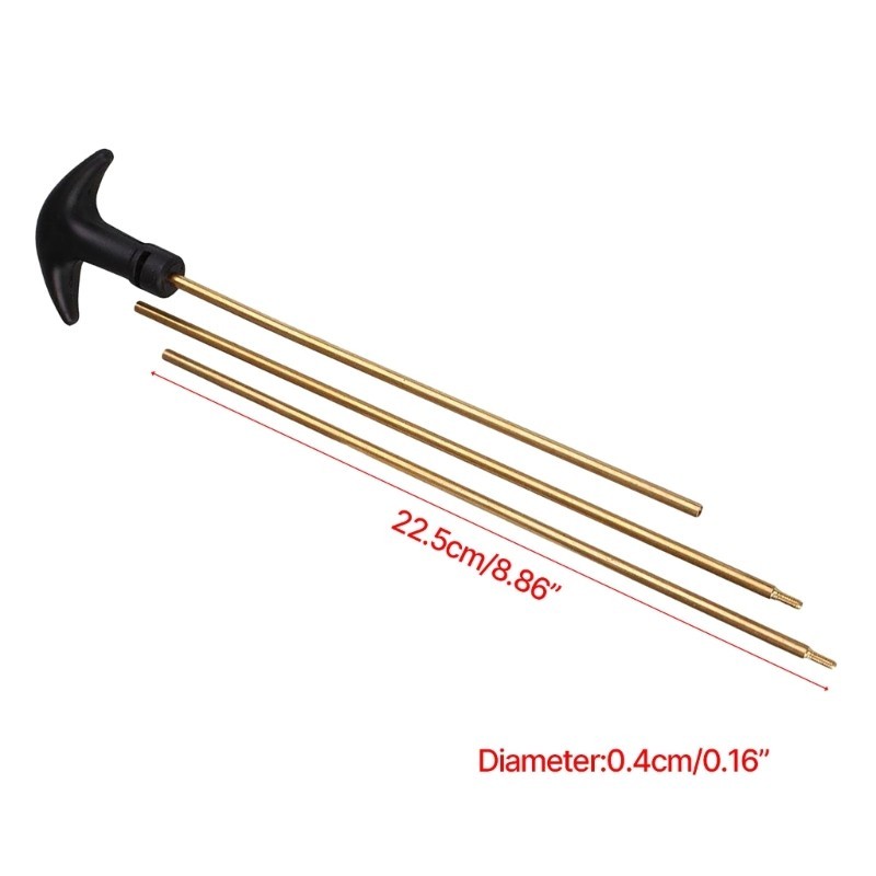 Mon 4 5mm 5 5mm Bore Tube Cleaner Coppers Bàn chải thoải mái có thể tháo rời